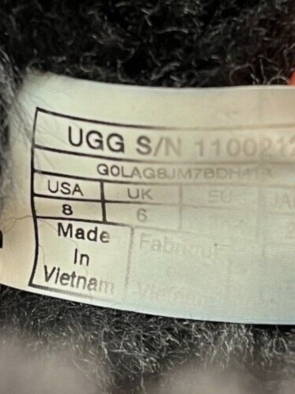 Ugg Mini Bailey Bow Womens Size 8 Black Clasic Outdoor Winter Fur Suede Boots - Picture 9 of 9